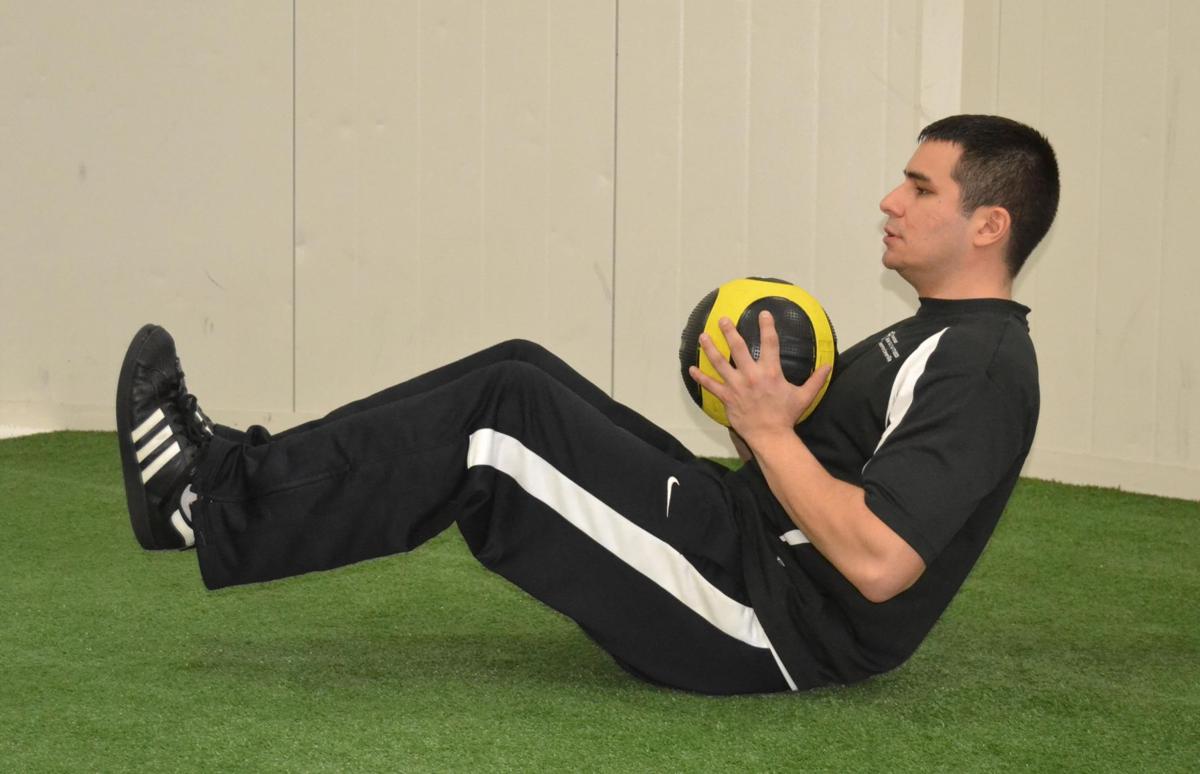 Medicine Ball Russian Twist Get Healthy