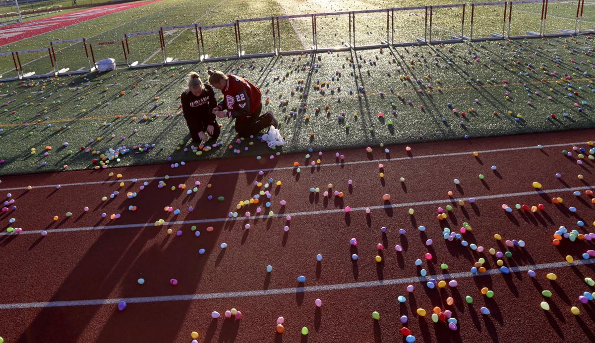 portage softball easter egg hunt