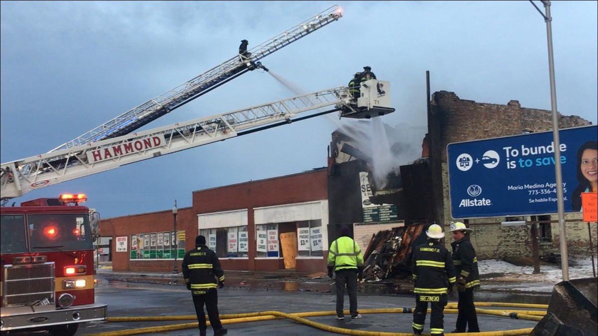 Fire destroys abandoned commercial building in Hammond Hammond News