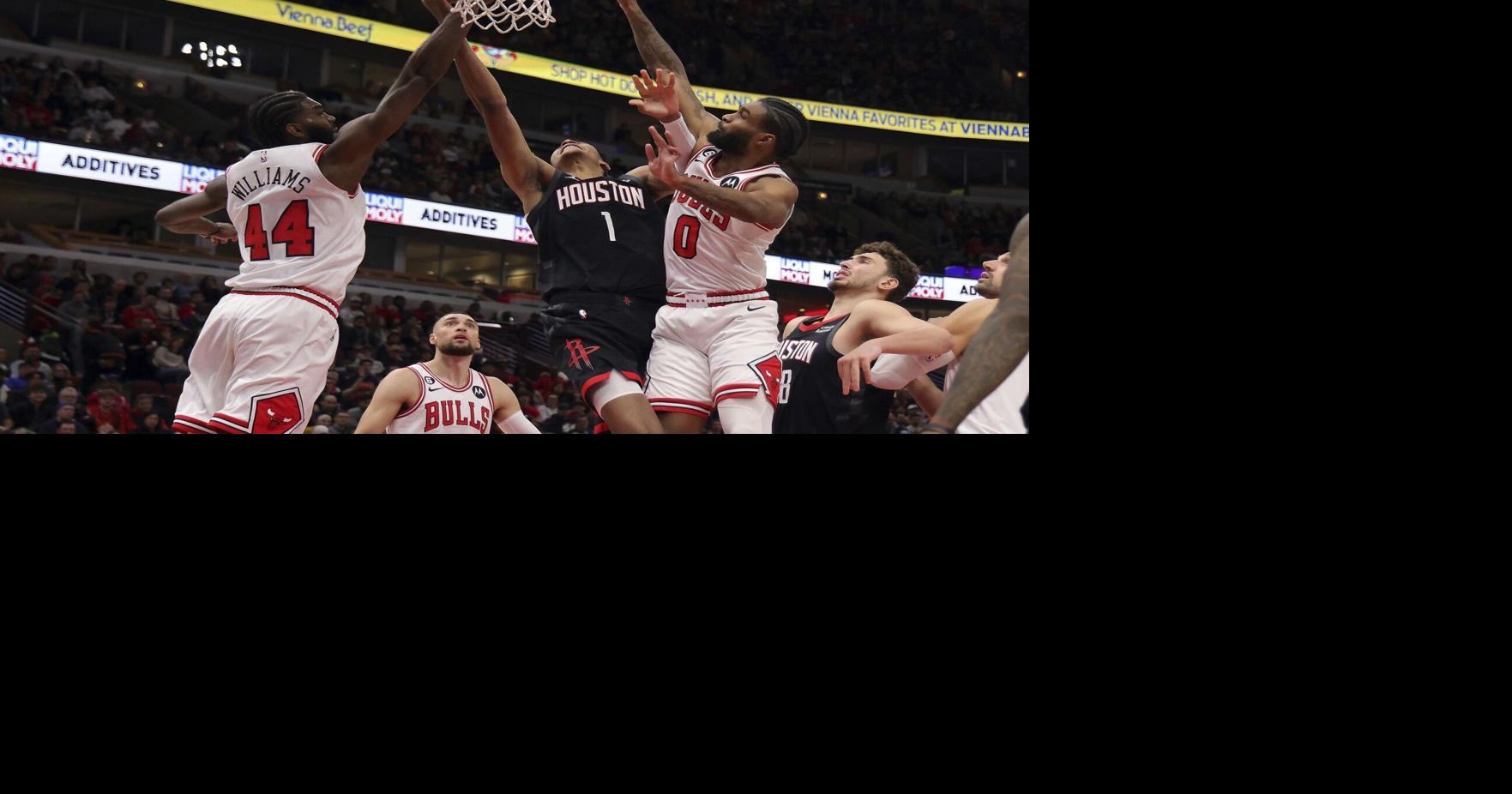 Porter's 36 points lead Rockets past Bulls 133-118