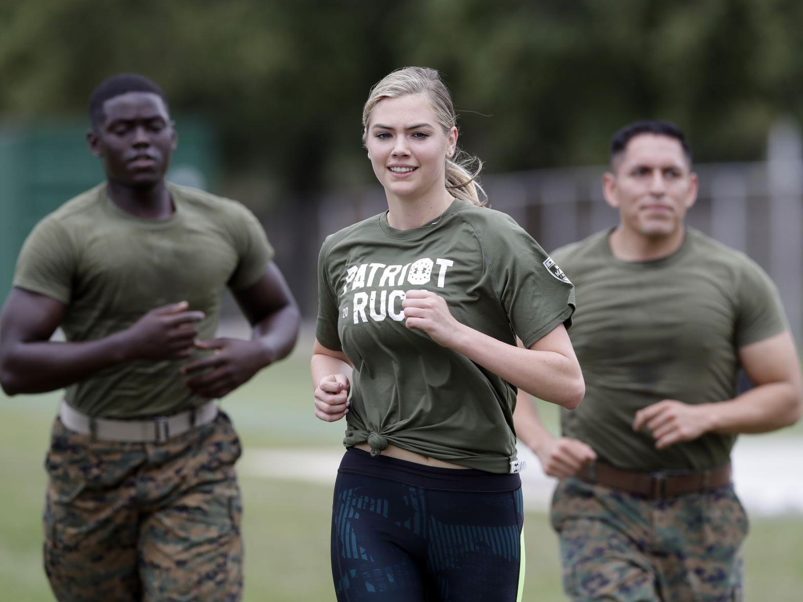 Marines Fitness Instructor Puts Kate Upton Through Her Paces Fitness Nwitimes Com