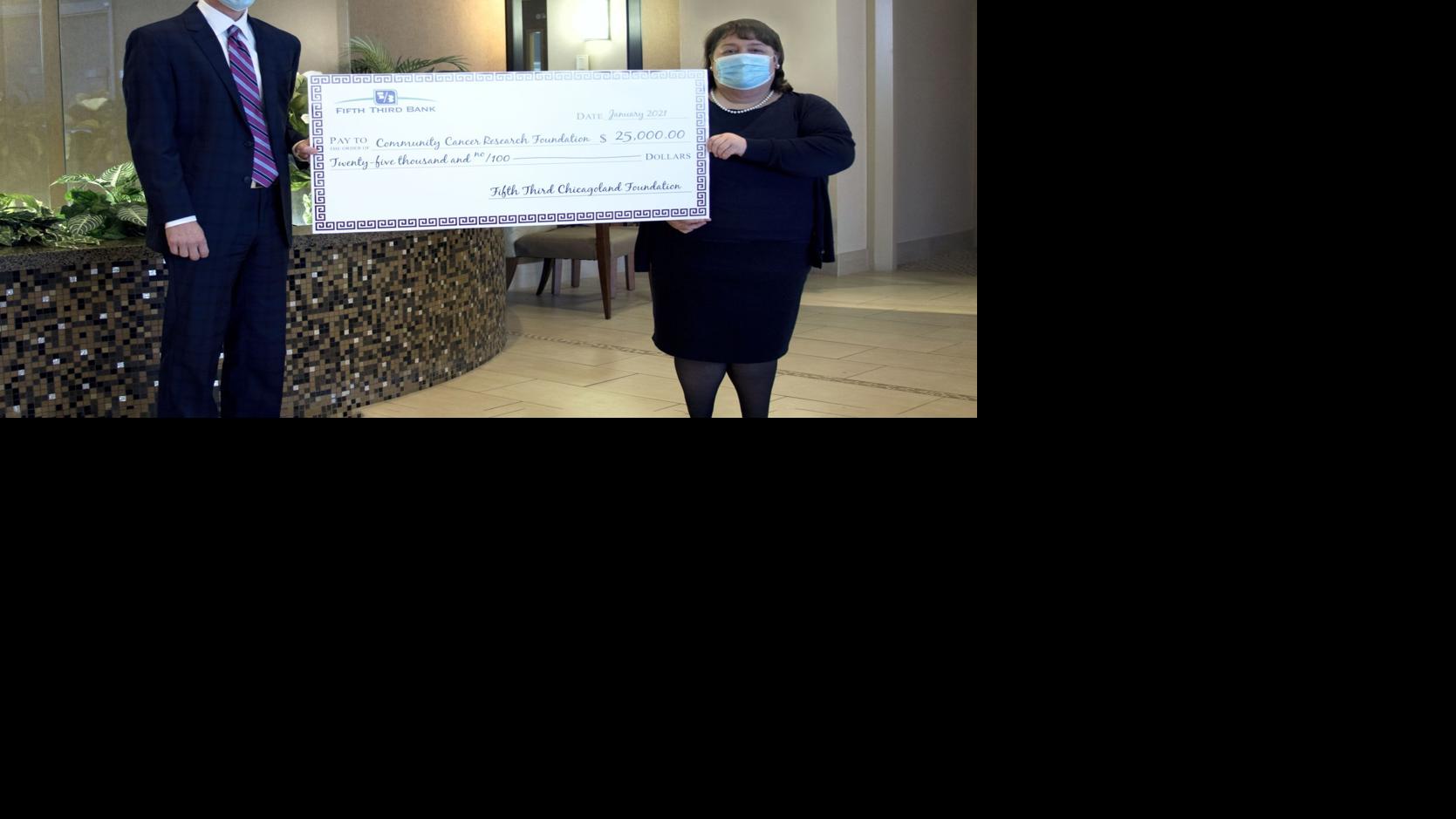 Fifth Third Bank donation helps cancer patients, research