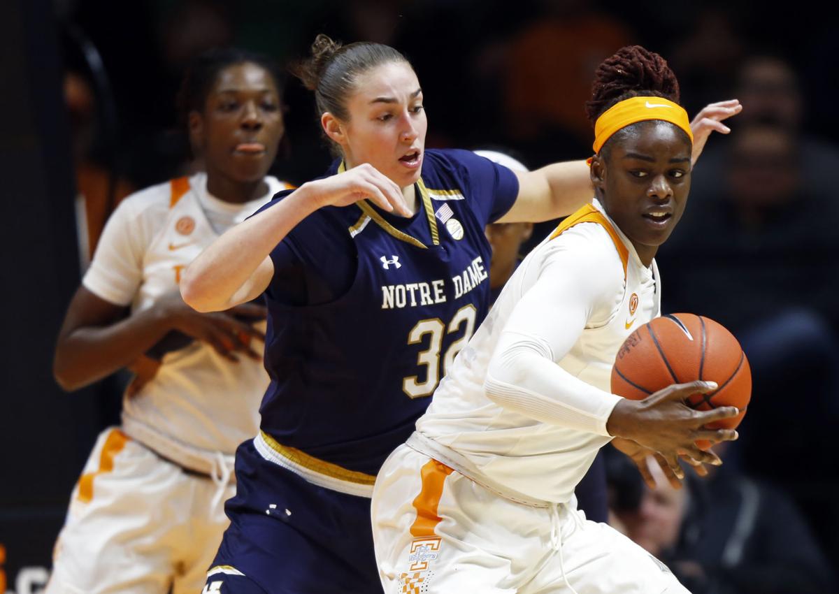 Young S Triple Double Helps No 1 Nd Beat Lady Vols Notre Dame