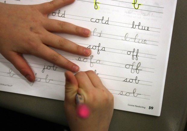 Many local school leaders say they continue to teach cursive