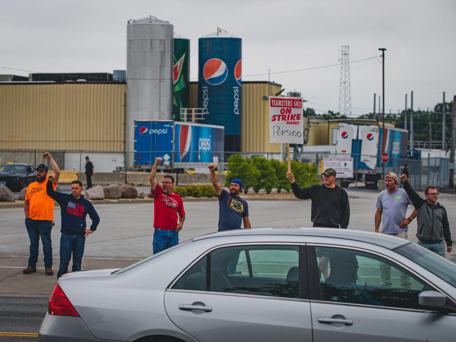 WATCH NOW NWI Pepsi drivers strike over potential 5fold