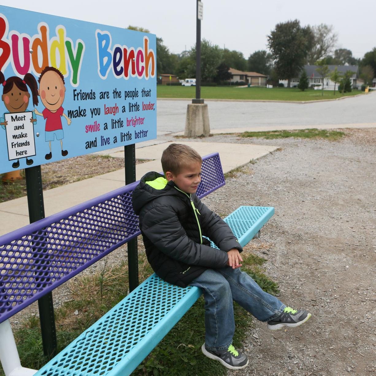 Buddy Bench Fosters Friendship At Munster School News