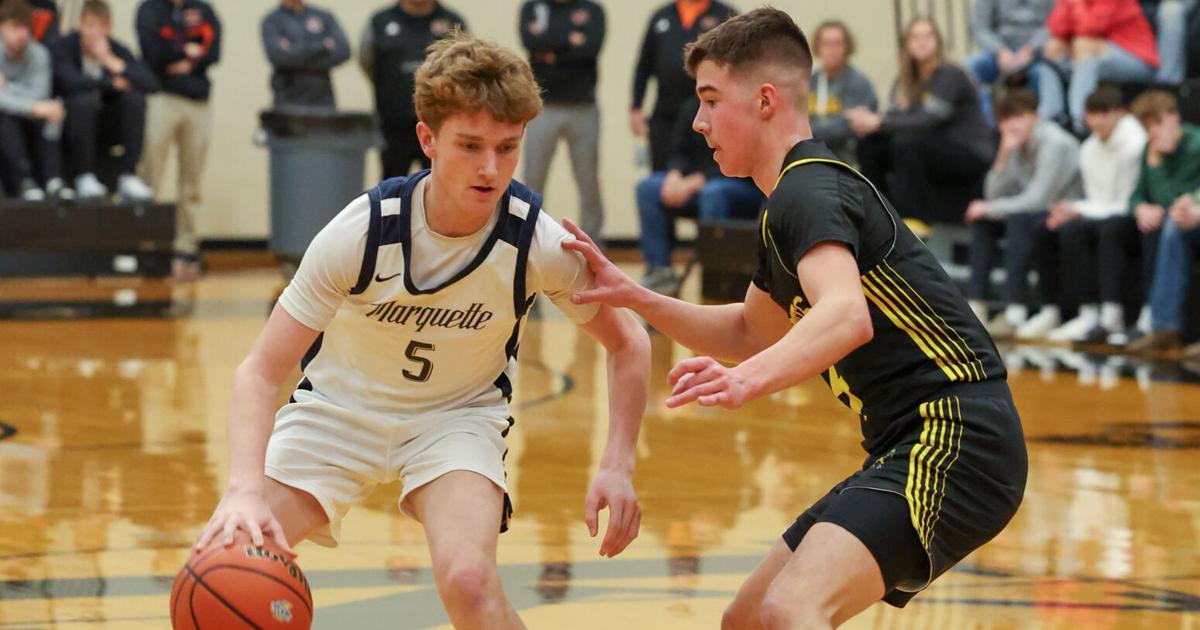 PHOTOS Kouts hosts IHSAA boys high school basketball sectional first