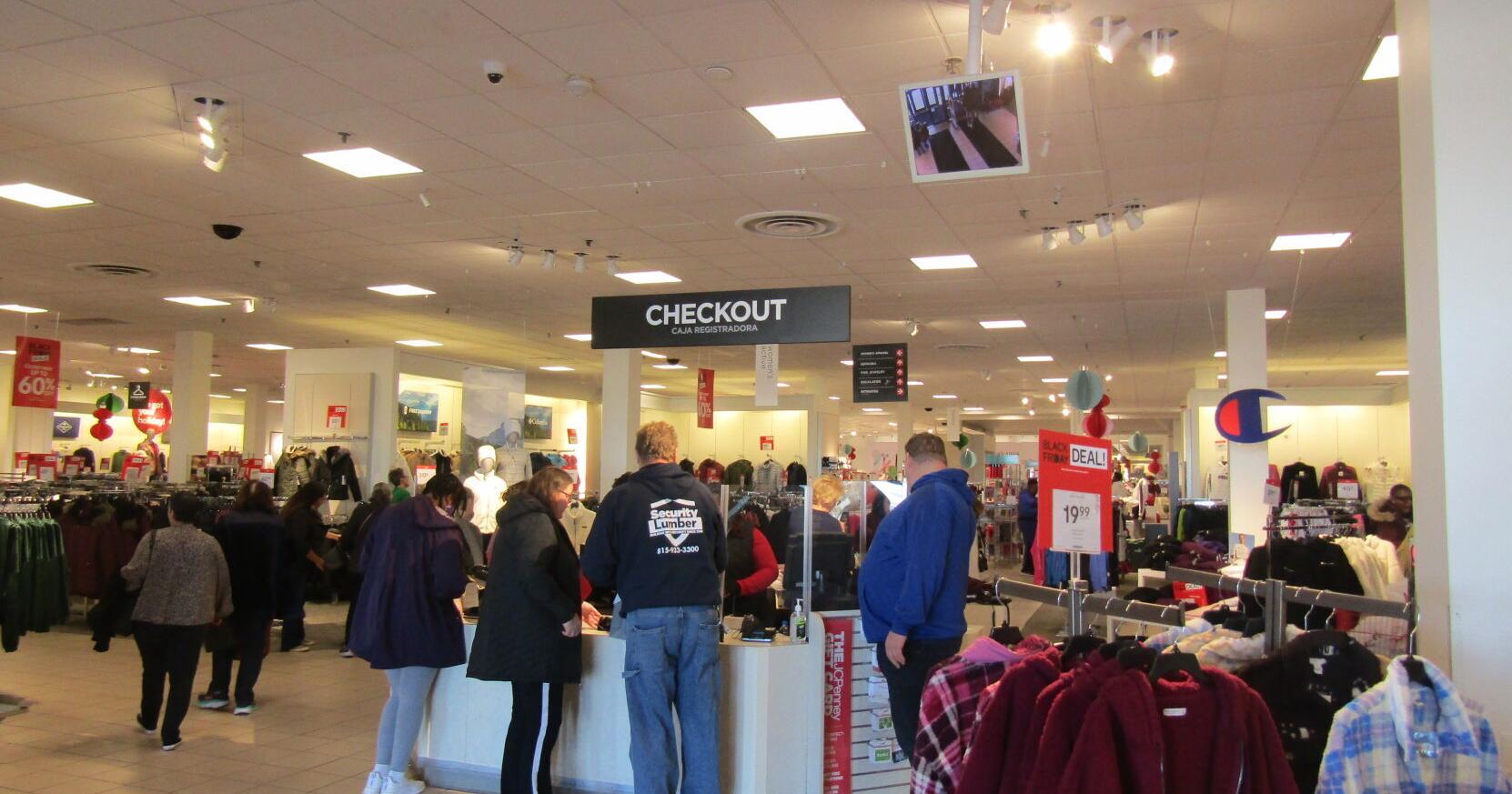 Shoppers flock to Region malls on Black Friday, in many cases to pick up online purchases