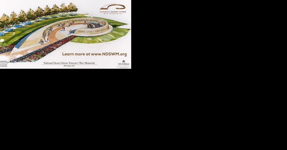 Groundbreaking for national Desert Storm memorial set for July 14 - Vimarsana News