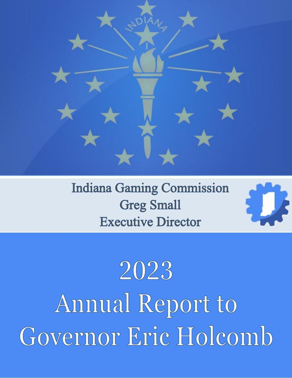 2023 annual report of the Indiana Gaming Commission