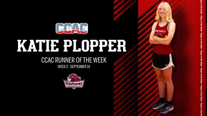 Plopper Named CCAC Women's Cross Country Runner of the Week