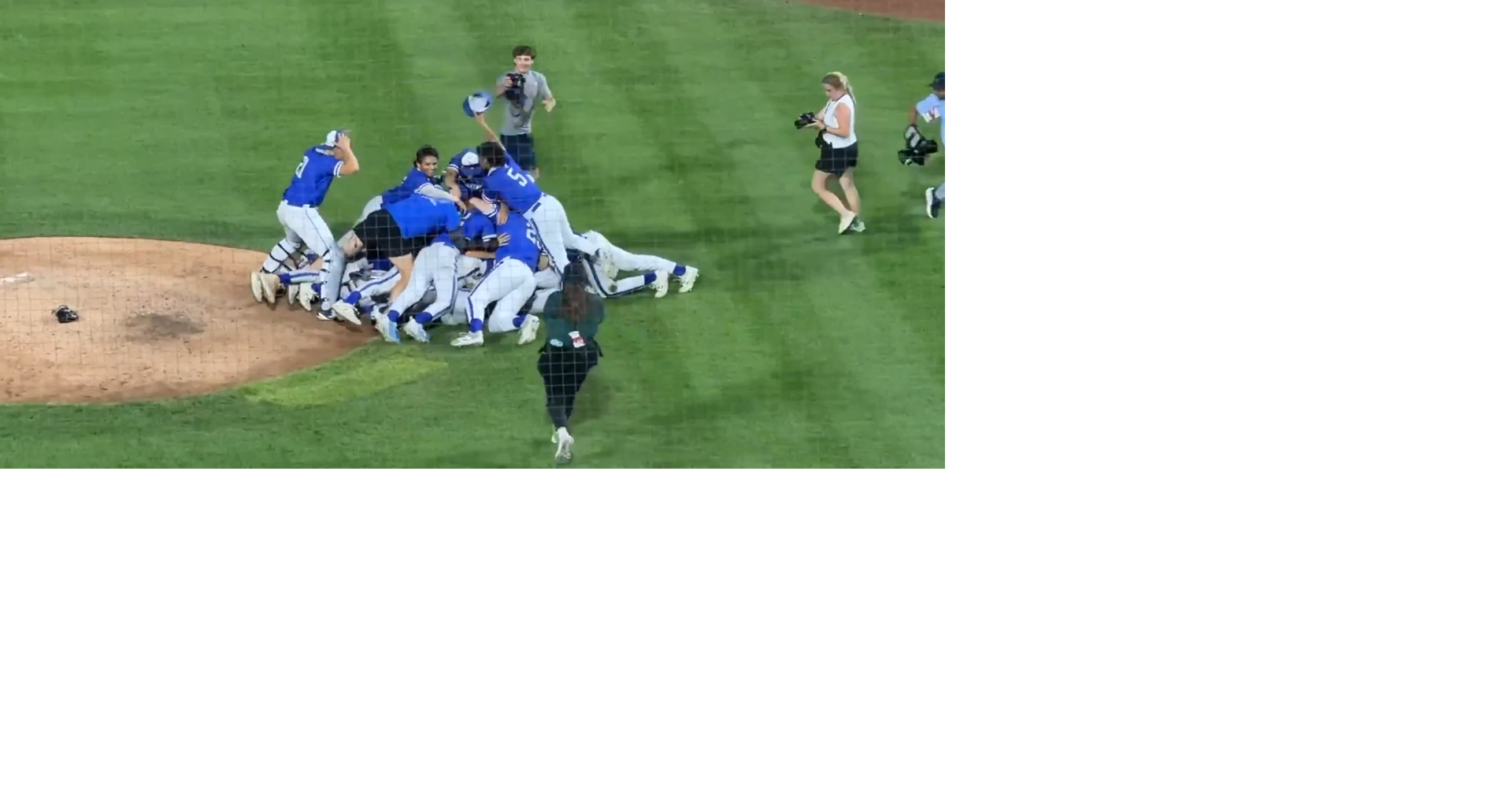 WATCH: Lake Central celebrates final out of Class 4A state final