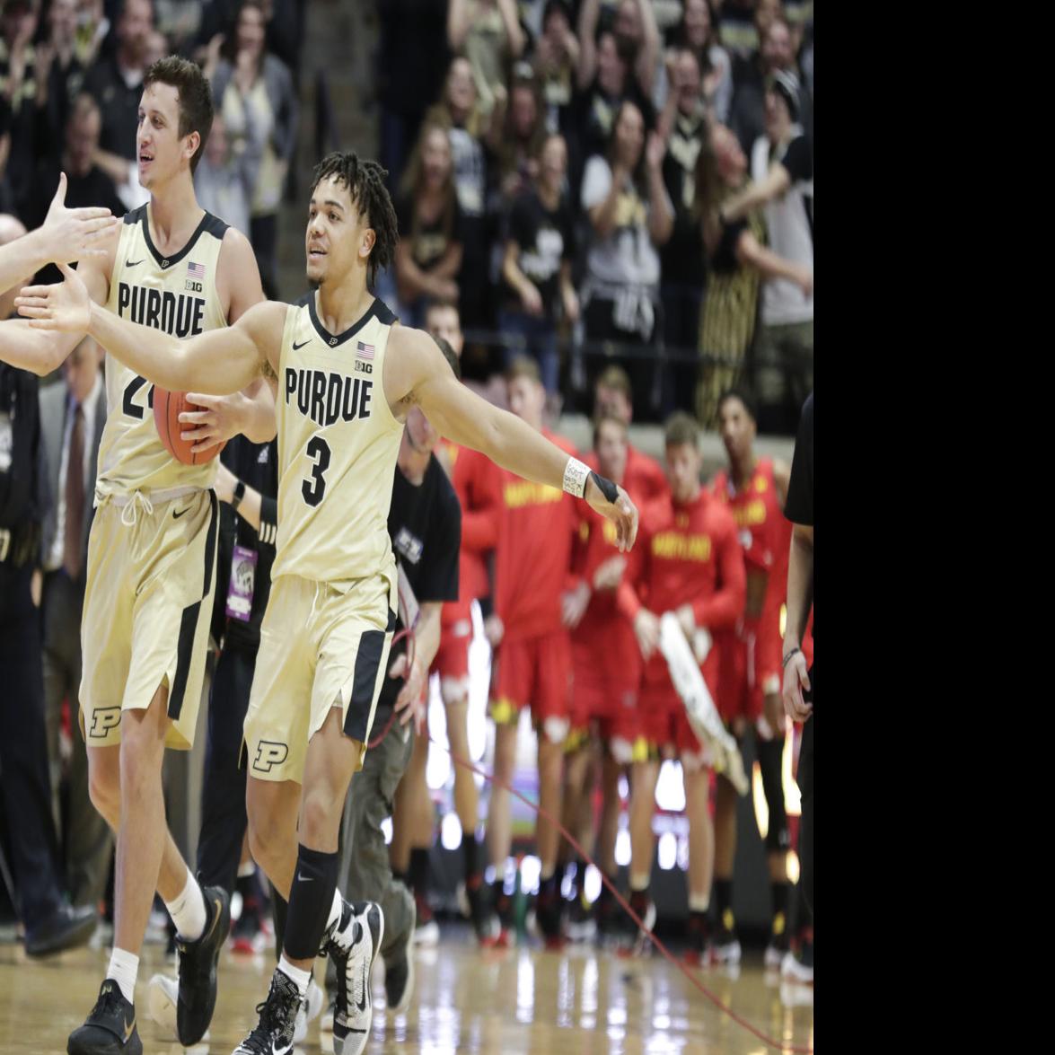 Edwards Late Flurry Leads Purdue Past No 23 Maryland Purdue
