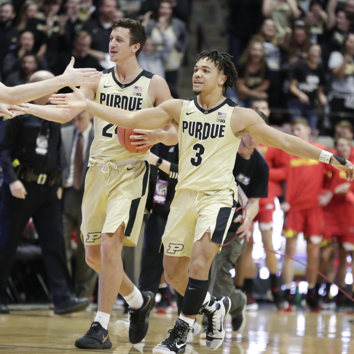 Edwards Late Flurry Leads Purdue Past No 23 Maryland Purdue