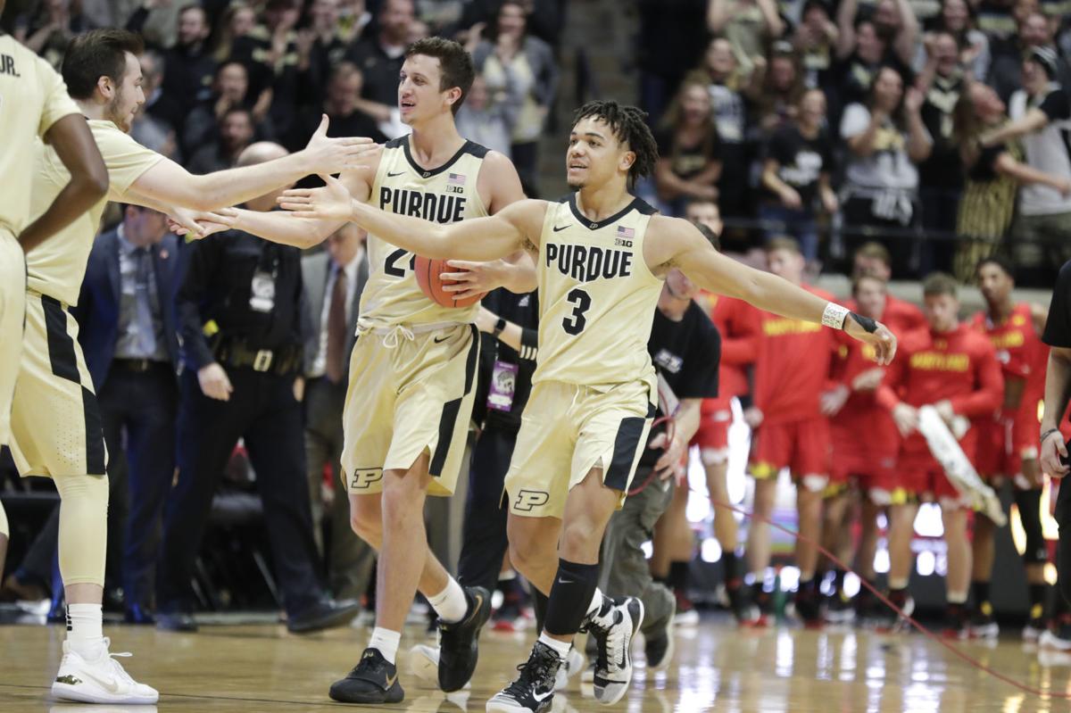 Edwards' late flurry leads Purdue past No. 23 Maryland | Purdue Boilermakers Basketball ...