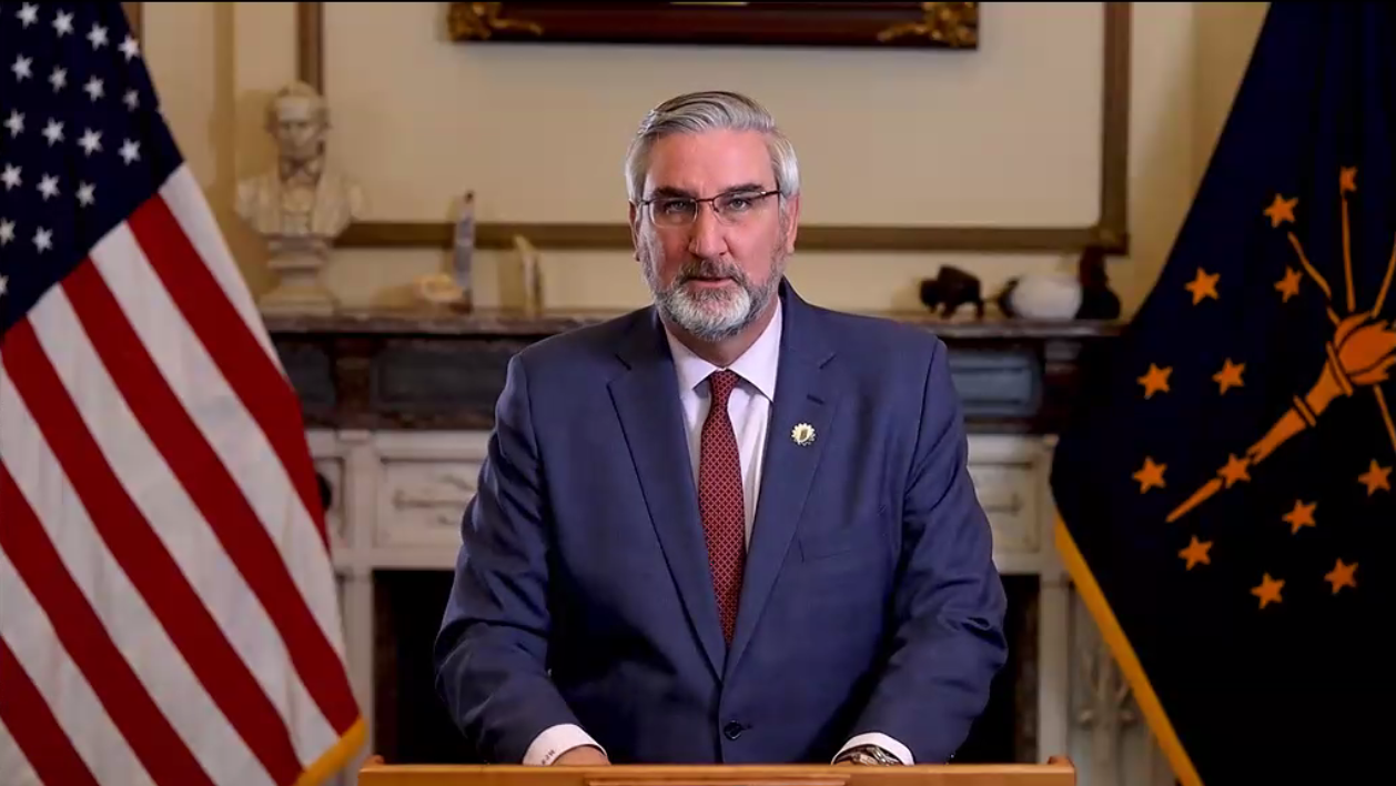 WATCH NOW: Gov. Holcomb announces his 2021 legislative agenda - Vimarsana News