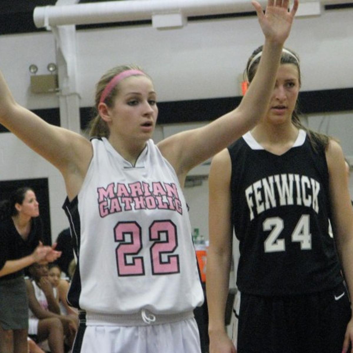 Marian Catholic Girls Basketball Team Wins Escc Title Nwi Preps