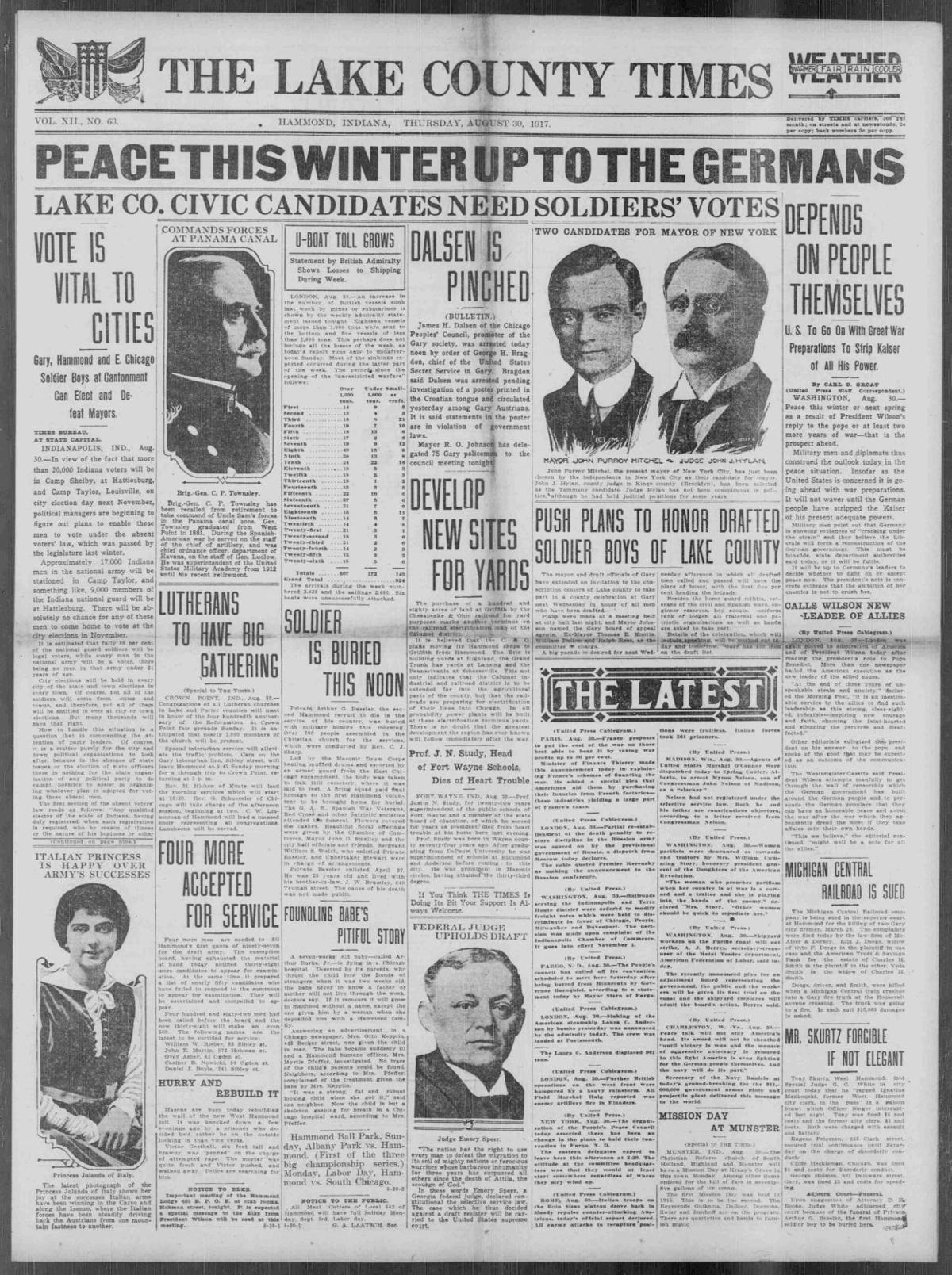 Aug. 30, 1917