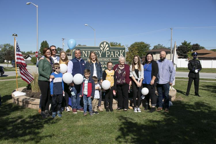 Former Tinley Park police chief remembered with a park named in his honor