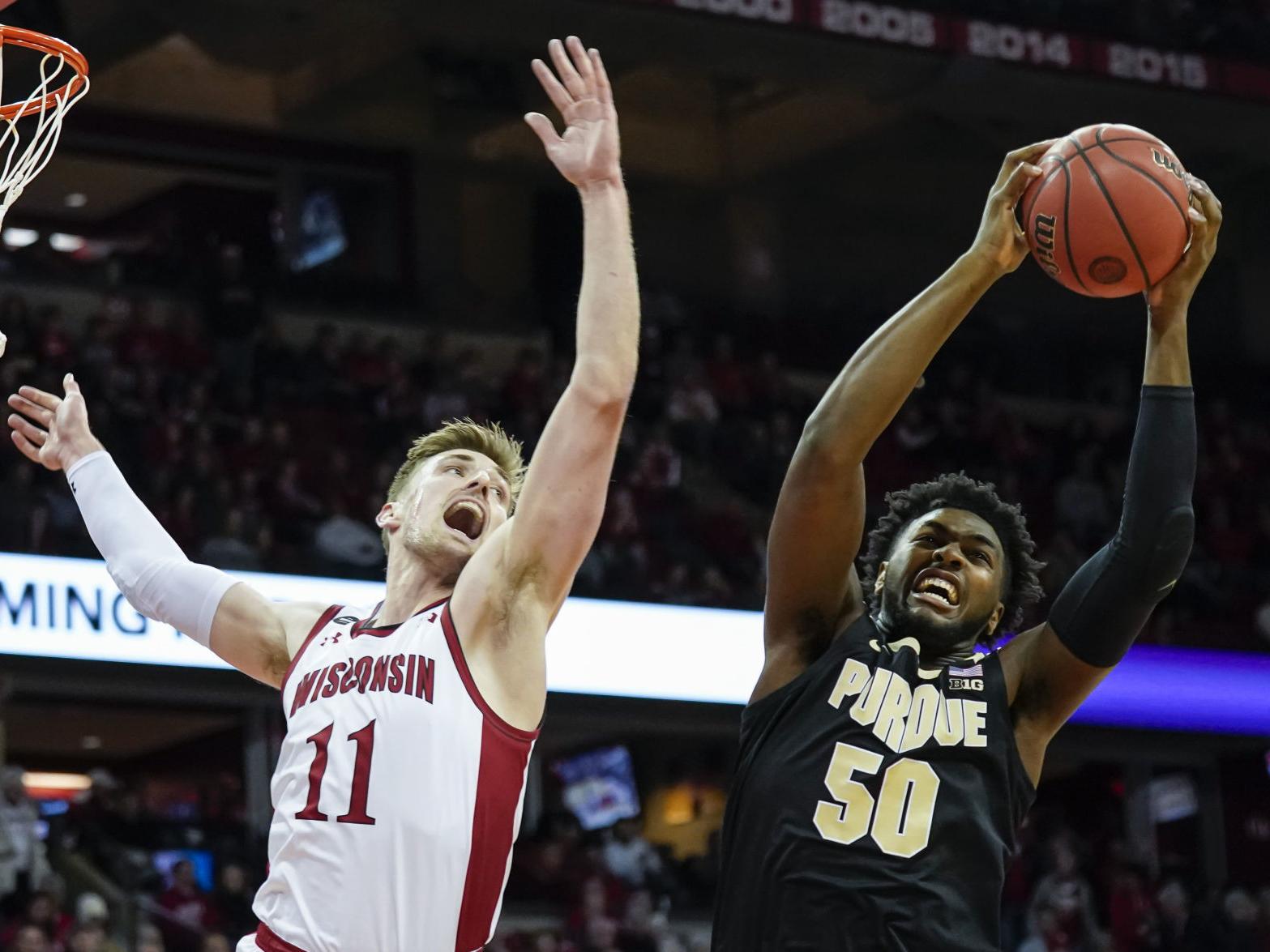 Purdue S Late Charge Held Off By Badgers Purdue Boilermakers Basketball Nwitimes Com