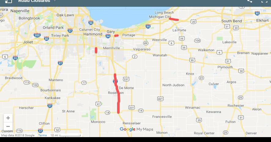 map-road-closures-in-northwest-indiana