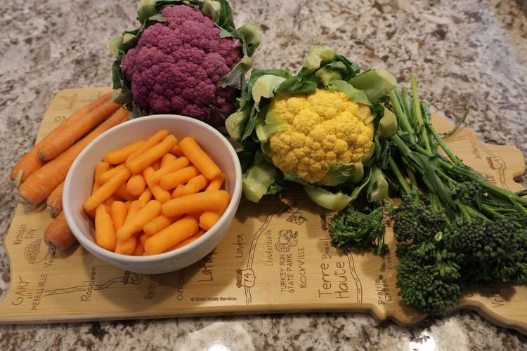 Carol Slager suggests brightening your veggie choices with colored versions of old standbys.