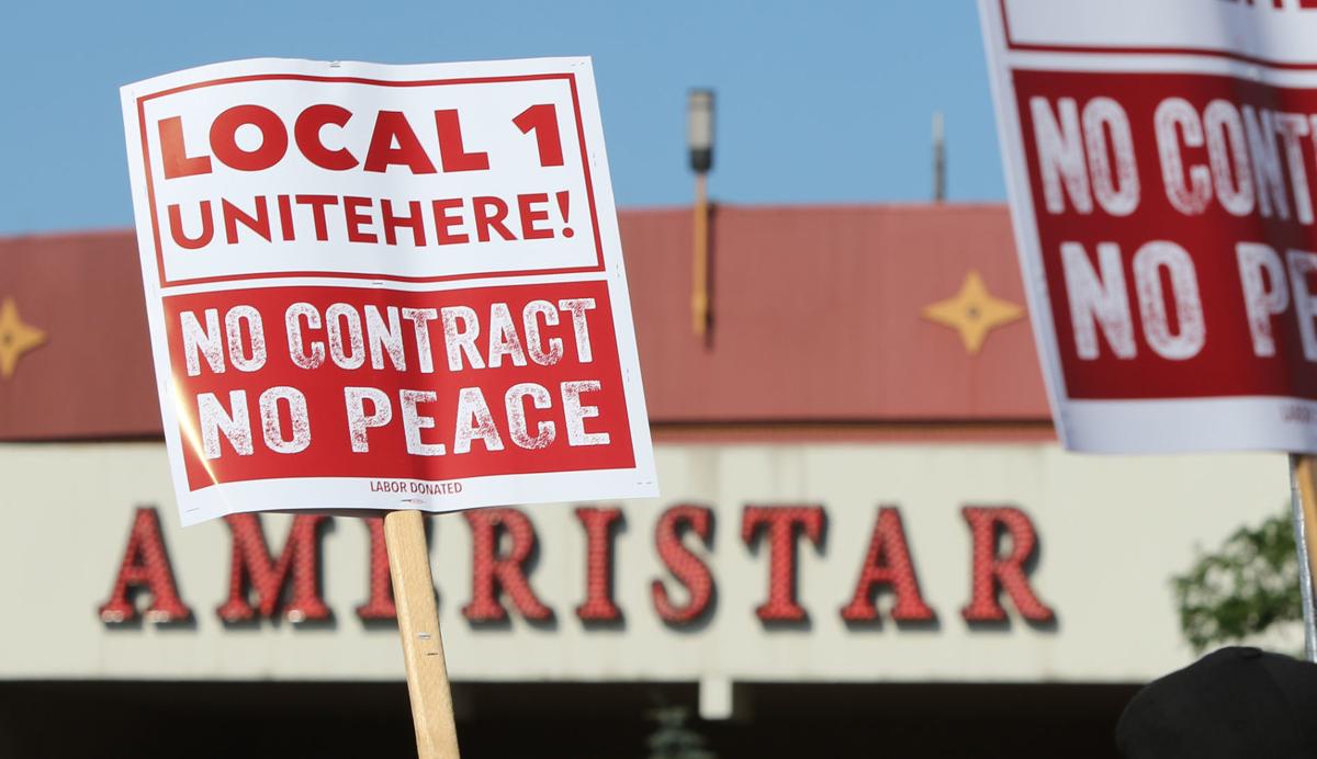 Casino workers to rally in cars in Indy for safe working conditions