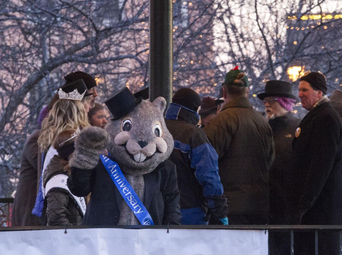 Go see the groundhog see his shadow (or not) where it's a celebration