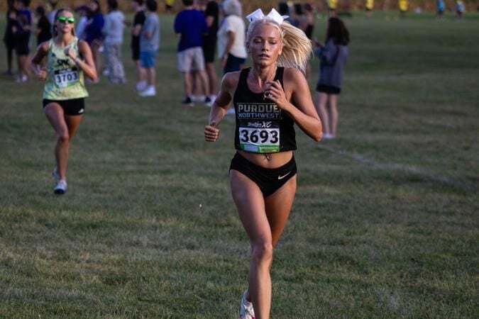 PNW Women’s Cross Country Competes at Lewis Crossover