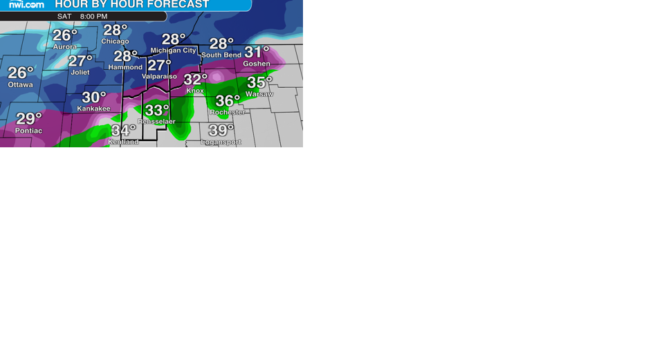 Scattered snow and rain Friday in the Region, but widespread activity Saturday night - Vimarsana News