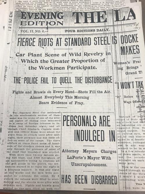 Hammond Historical Society to honor striking workers slain in 'Hammond massacre'
