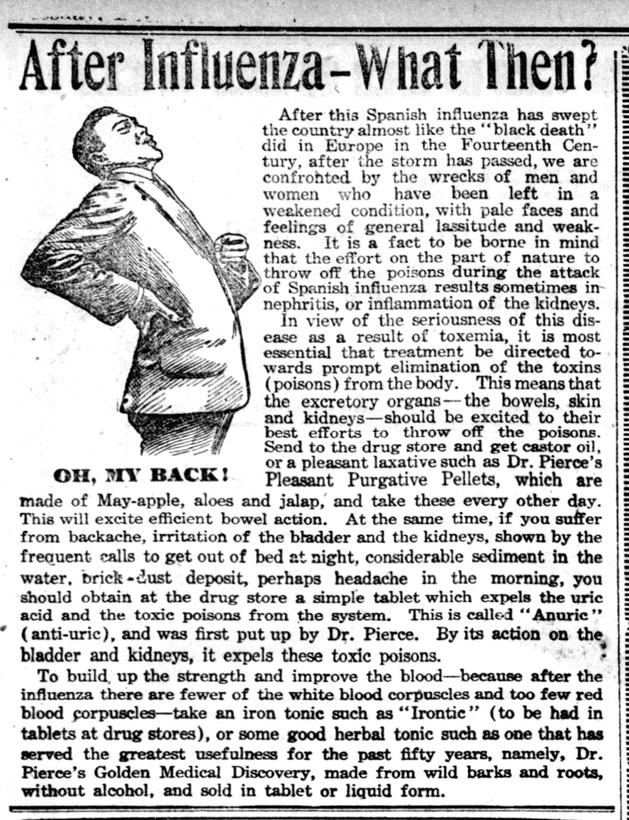 100 Years Ago, Flu Hit Like The Bubonic Plague