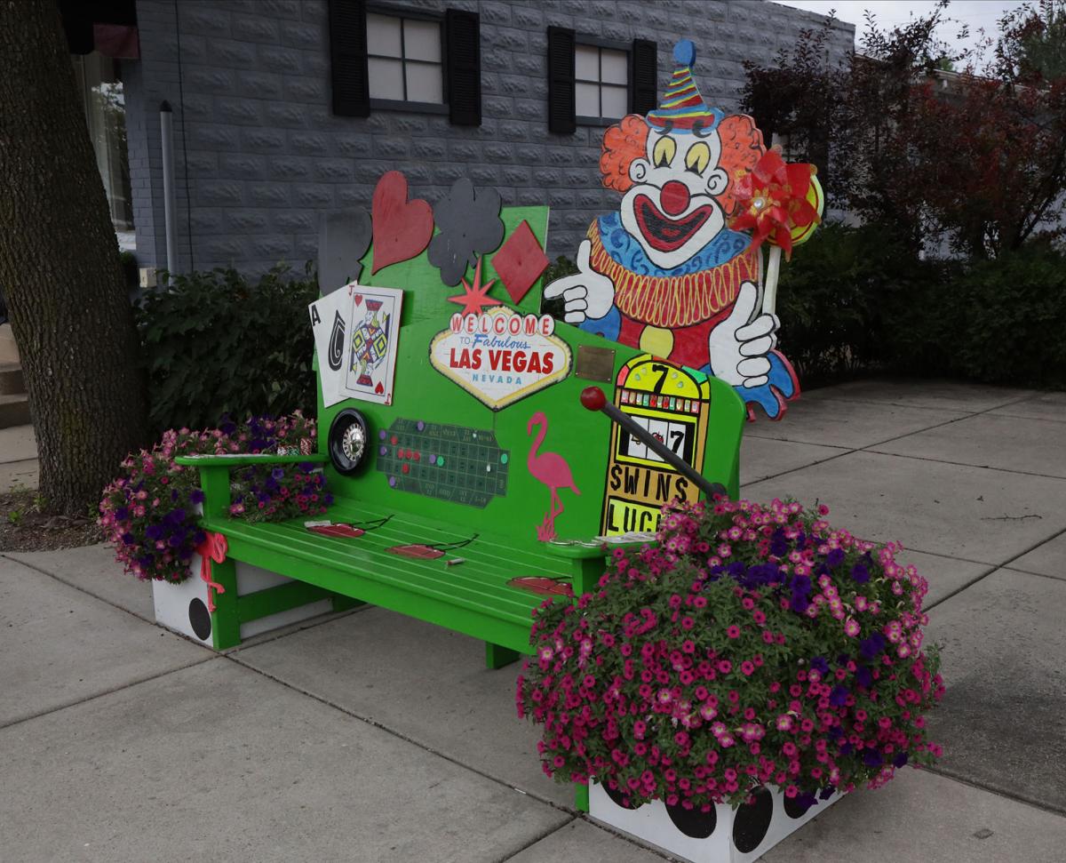 Benches in Tinley Park public art project offers a colorful, creative