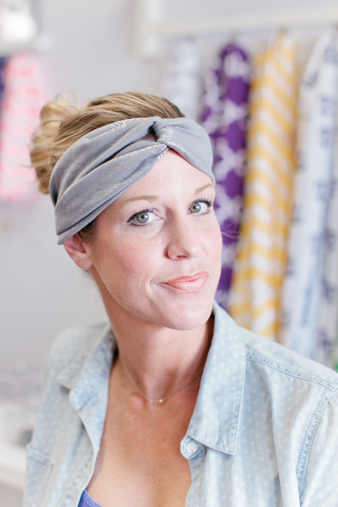 New ways to wear a headband Fashion