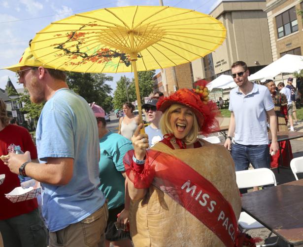 Contestants have their fill at pierogieating contest