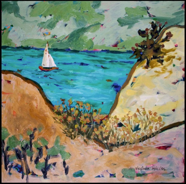 Valpo artist Virginia Phillips doesn't let MS keep her from her passion