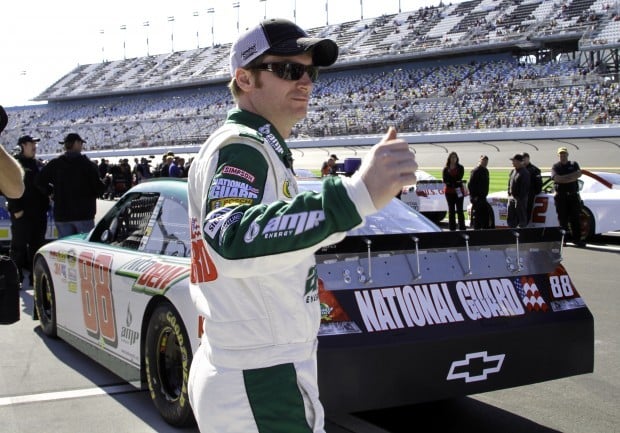 Earnhardt Jr. wins Daytona 500 pole as anniversary of father s