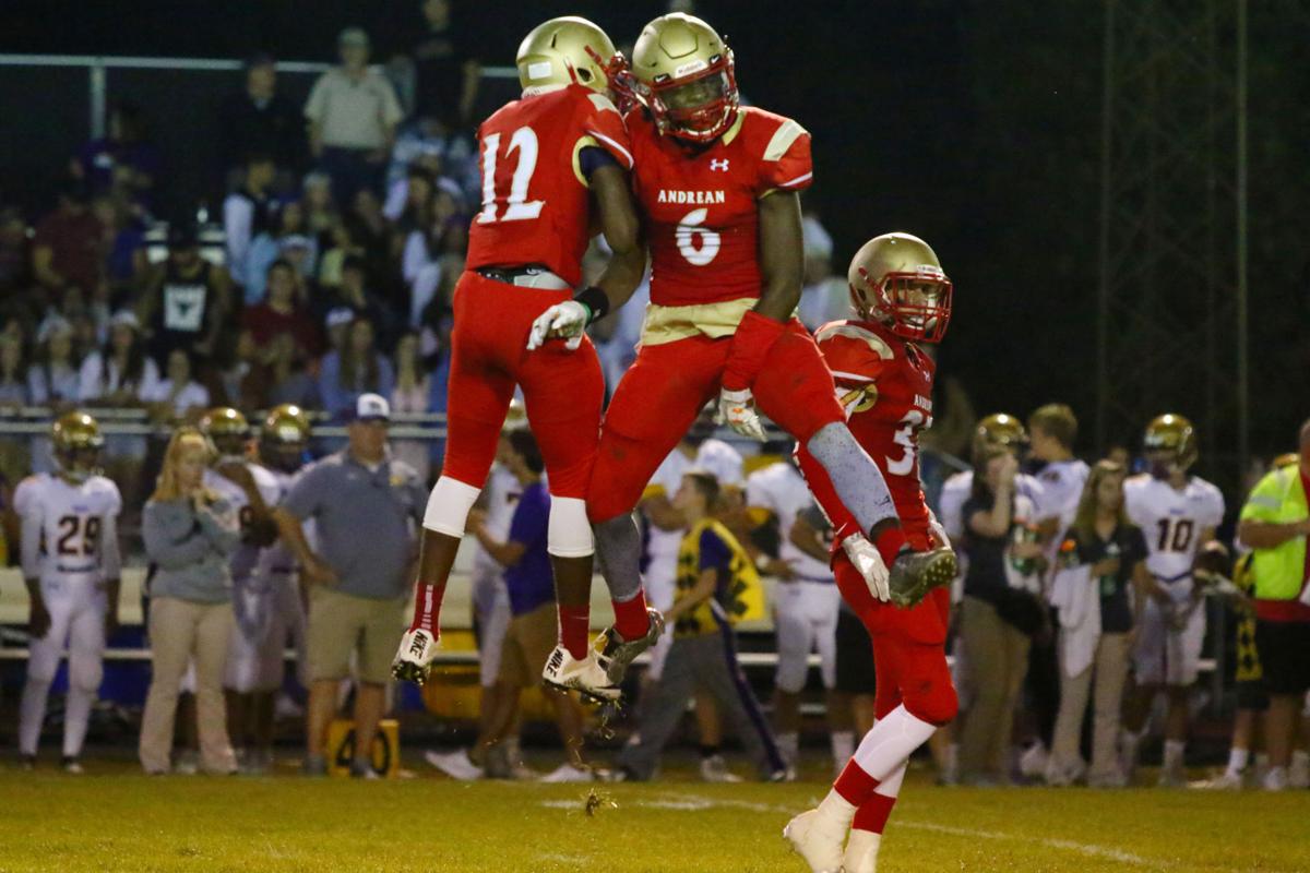Hobart at Andrean football
