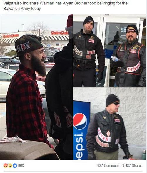 Hells Angels Bell Ringers Won T Be Allowed To Volunteer Again