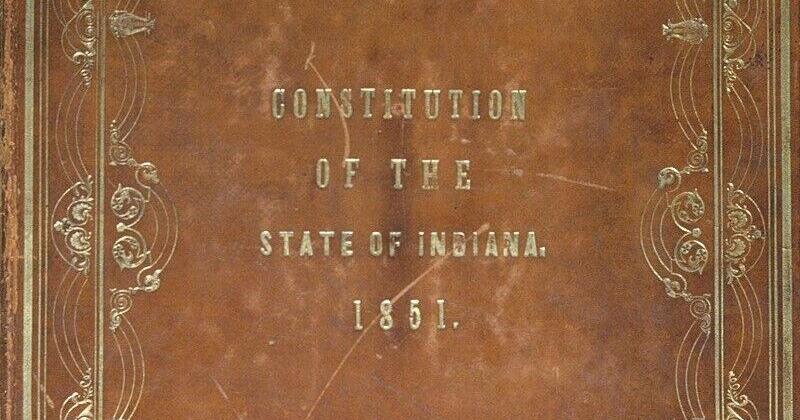 Indiana preparing to celebrate constitution's 175th year