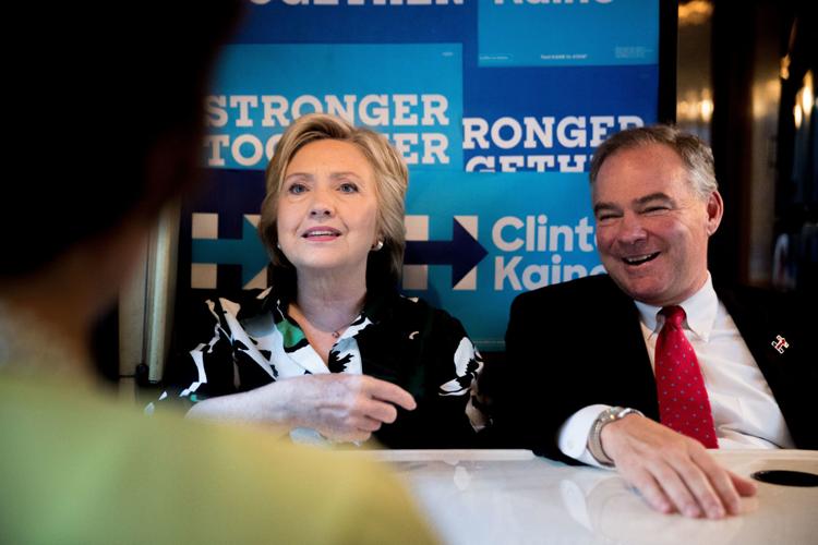 APTOPIX Campaign 2016 Clinton Kaine