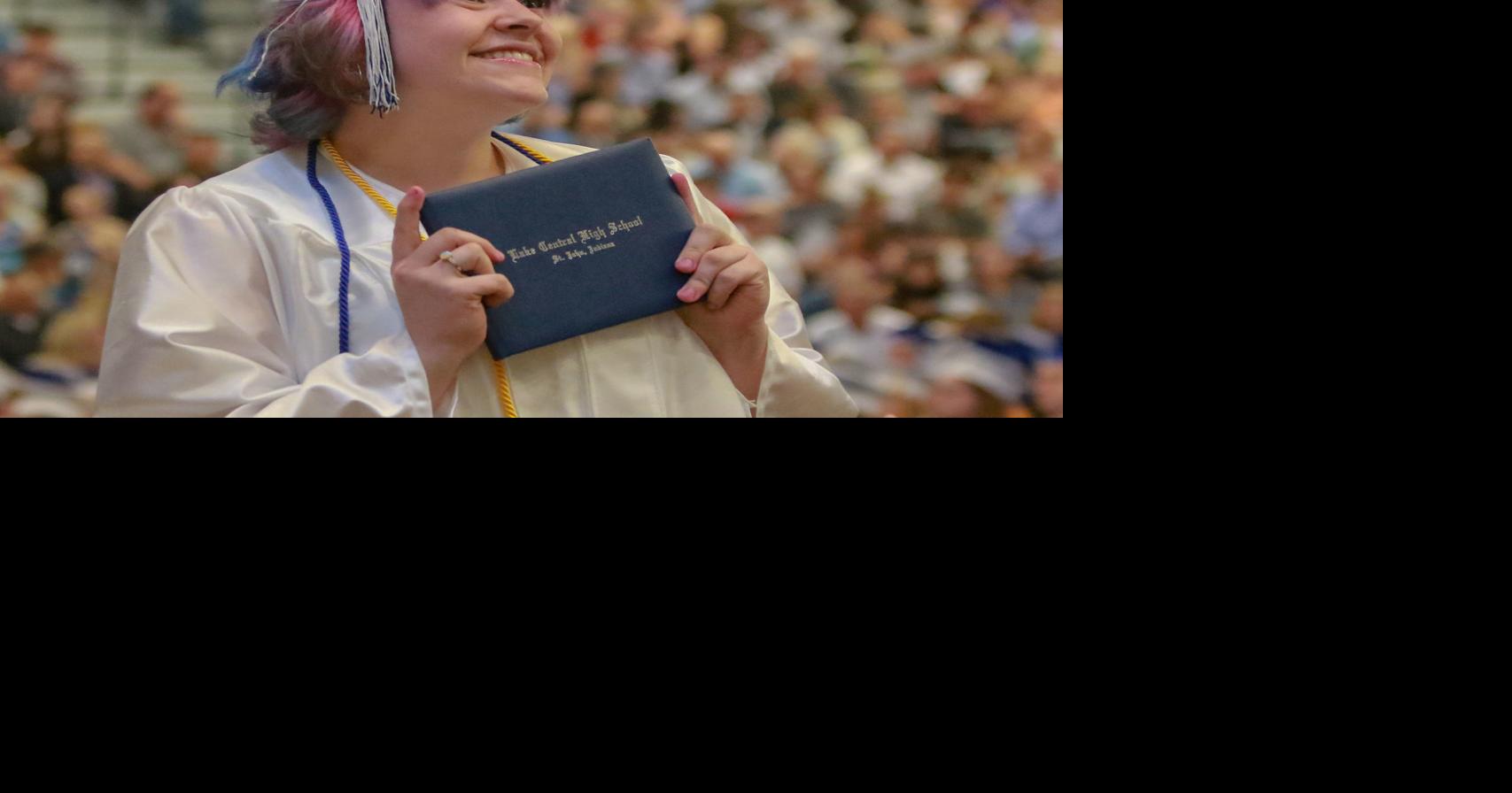 Lake Central High celebrates students at Sunday's graduation ceremony