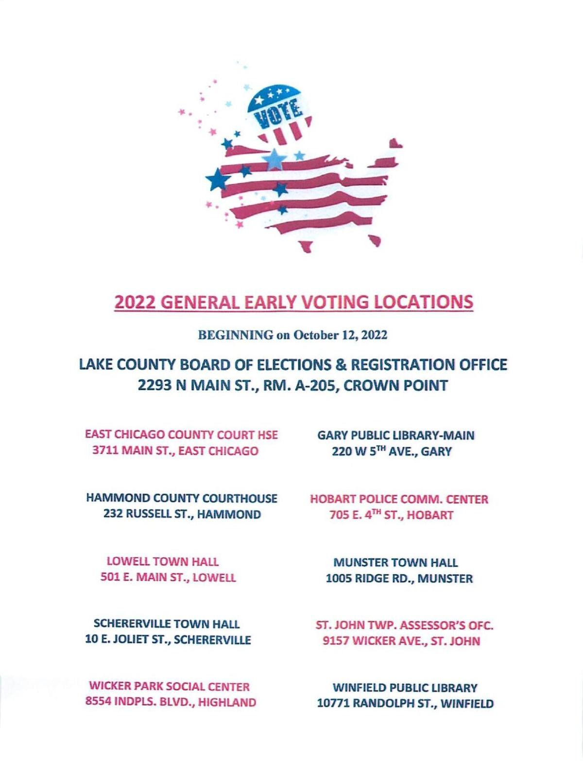 Lake County finalizes voting sites for election