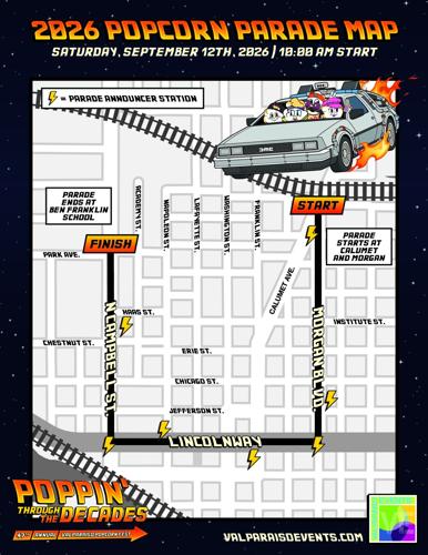 Fest's centerpiece parade puts popcorn, community in motion