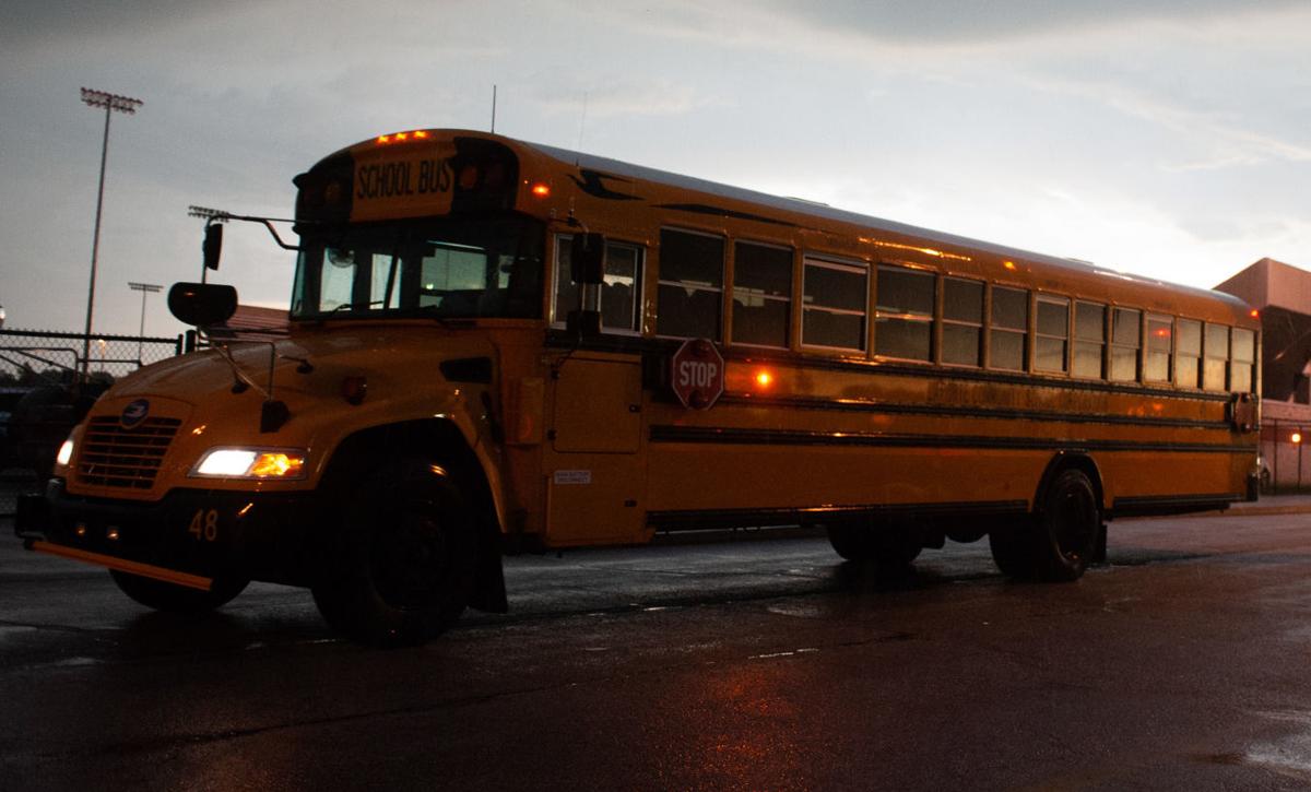school bus stock