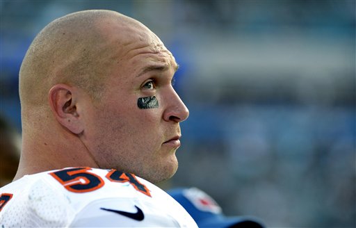 Bears LB Urlacher announces his retirement