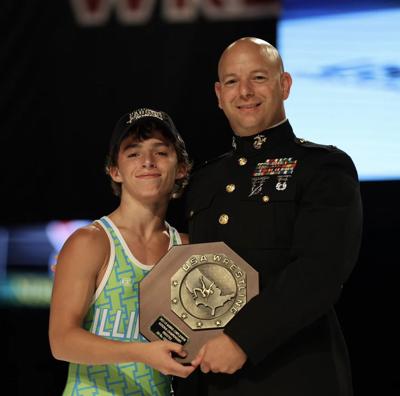 Sandburg wrestler puts up impressive numbers in national tournament
