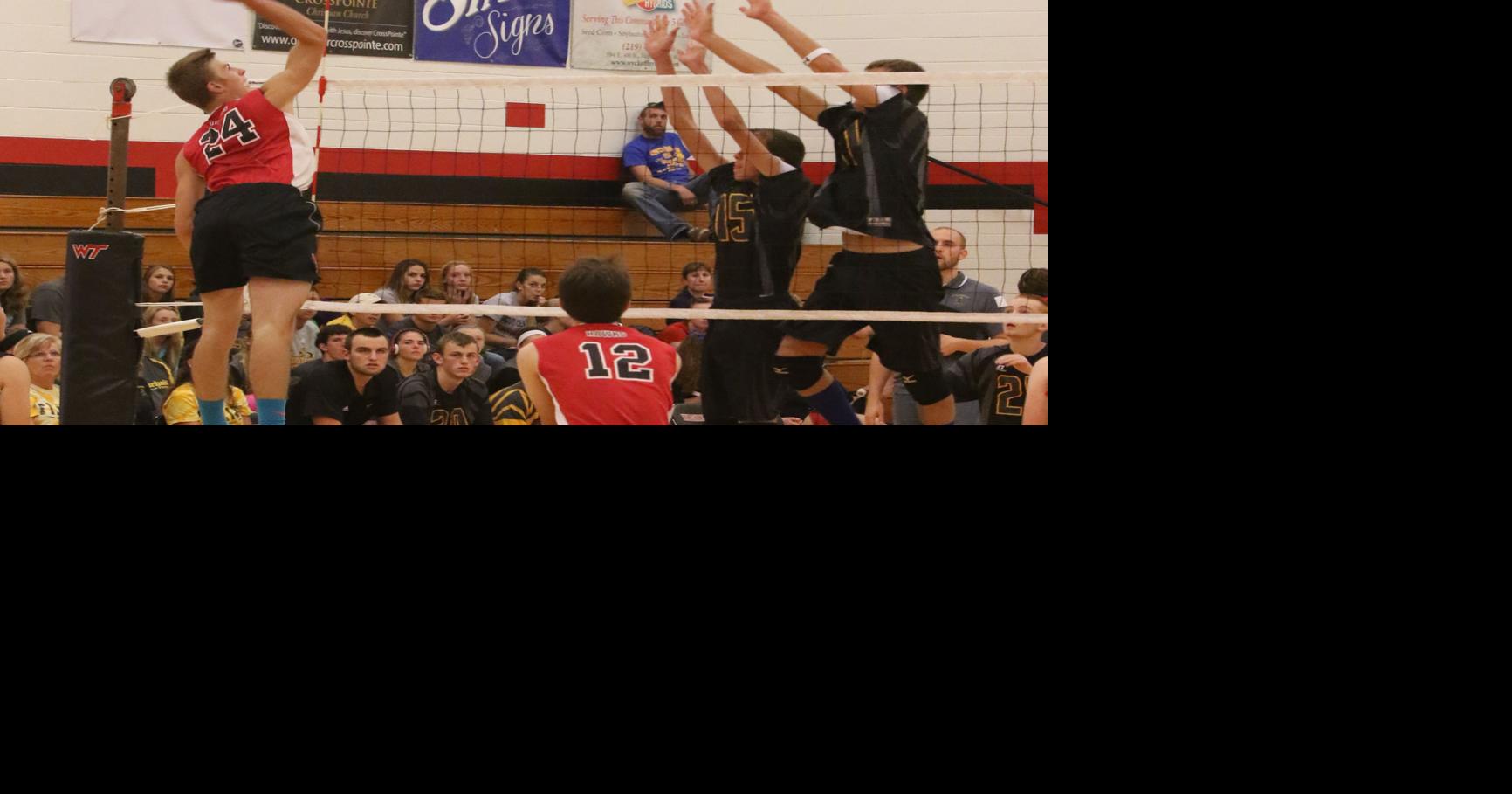 Hebron boys, Kouts girls volleyball advance to PCC Tournament final