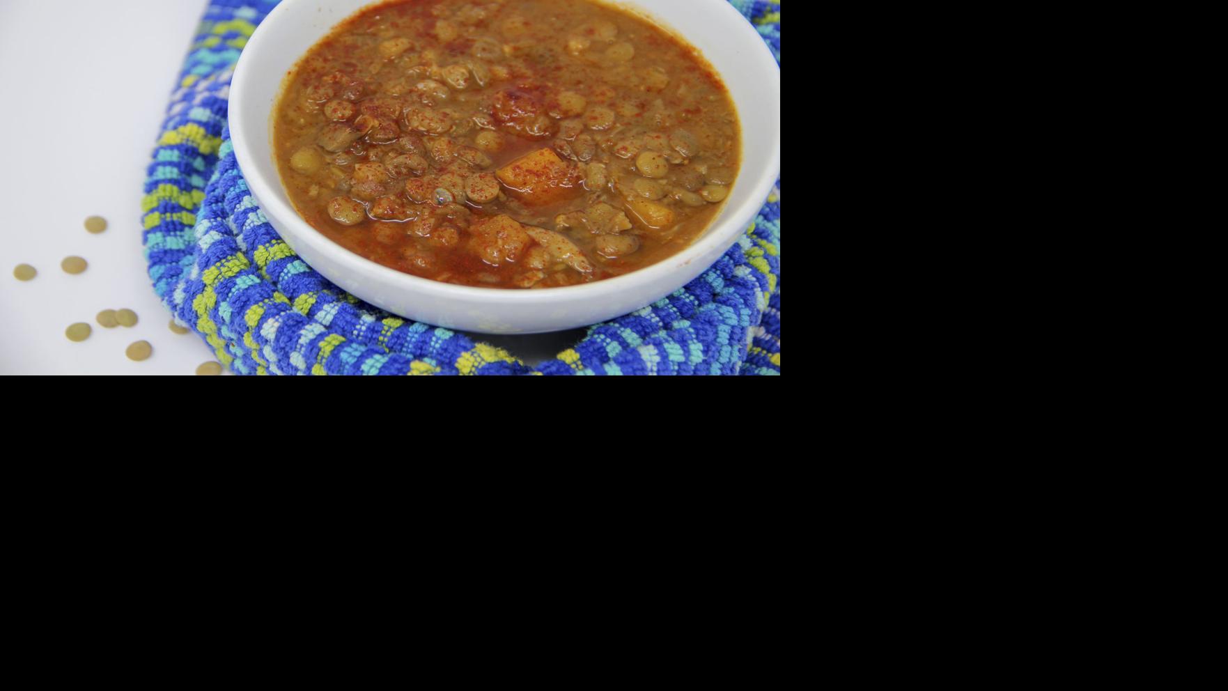 Smoky lentil soup gets all depth and flavor without meat. | Nutrition | nwitimes.com