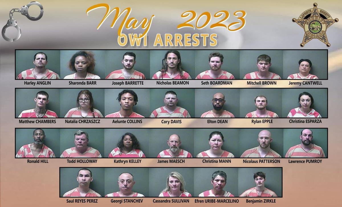 County cops release mugs of 26 nabbed in May on OWI charges
